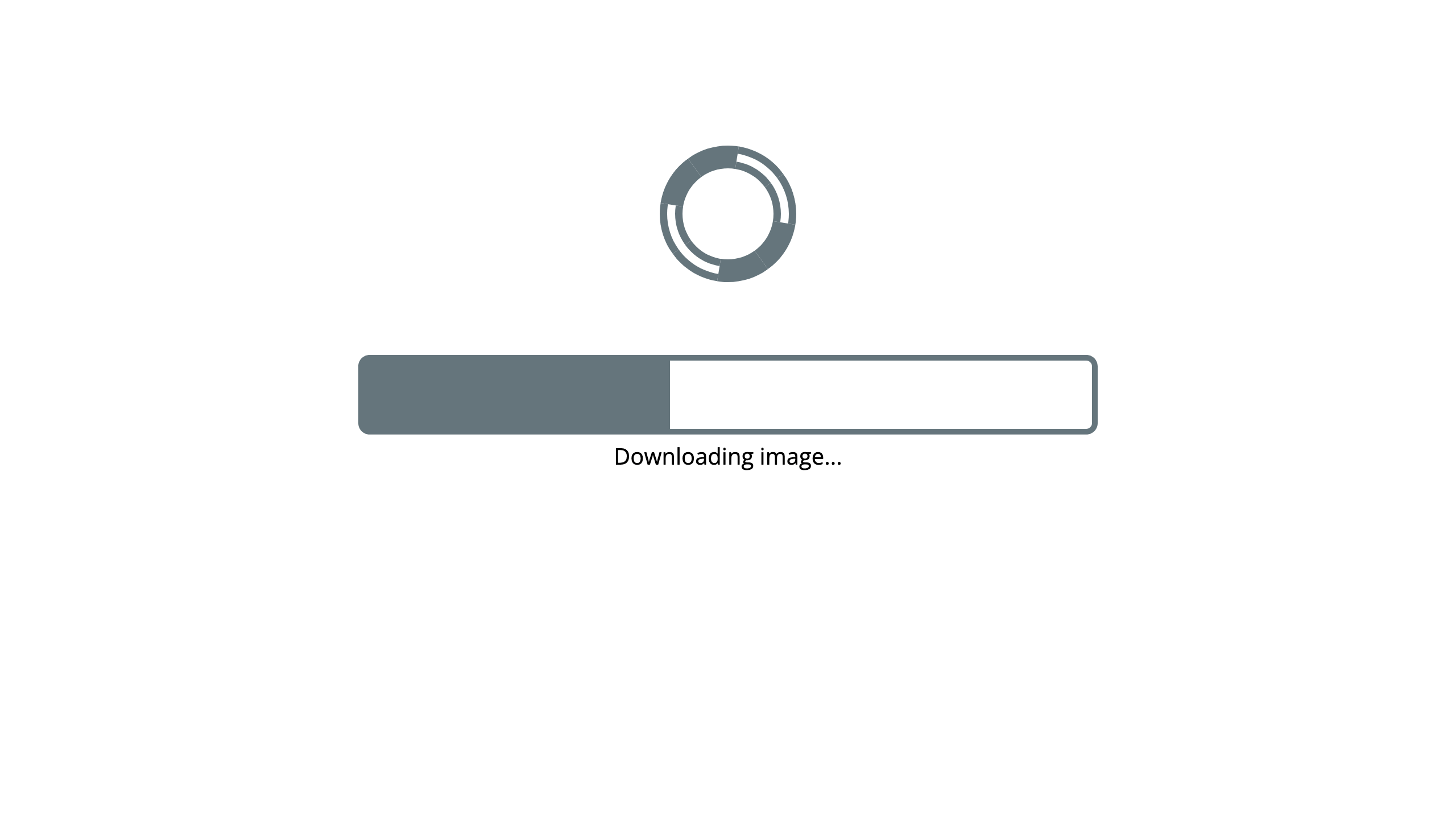 Virtual Machine Progress Example