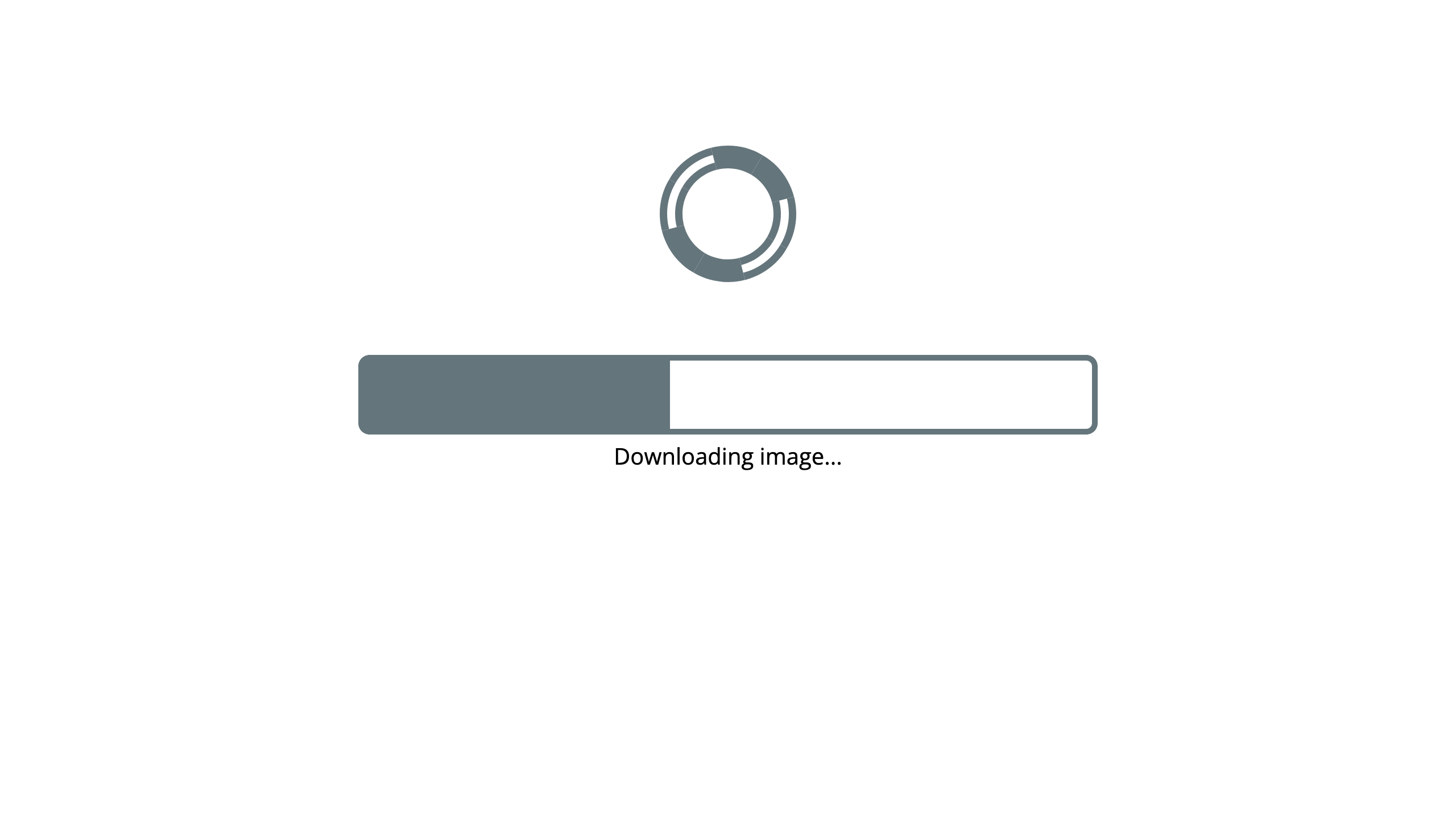Virtual Machine Progress Example